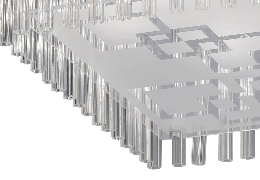 Diyas - Capella Large Square Ceiling - Luminosity Designs Ltd