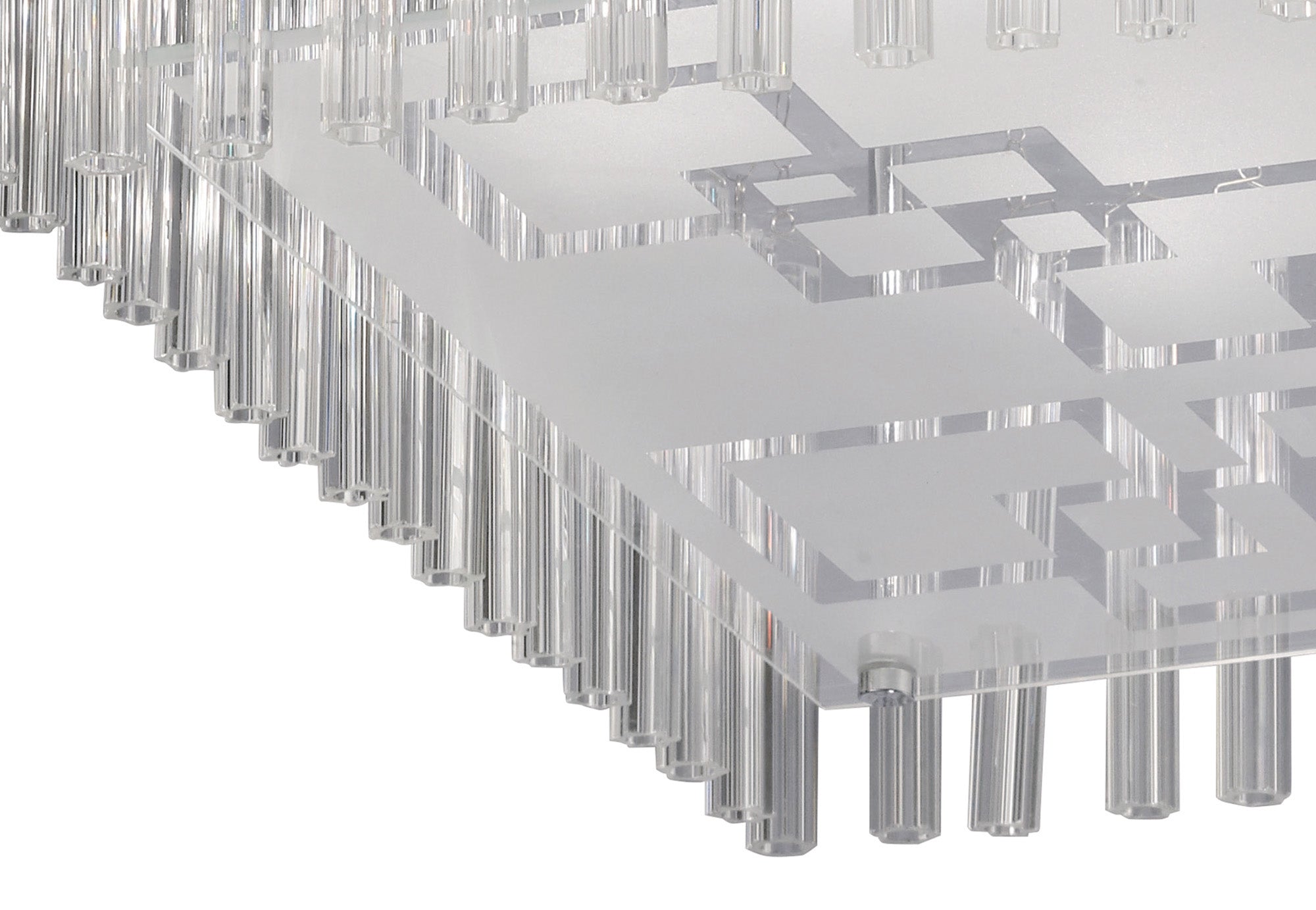 Diyas - Capella Large Square Ceiling - Luminosity Designs Ltd