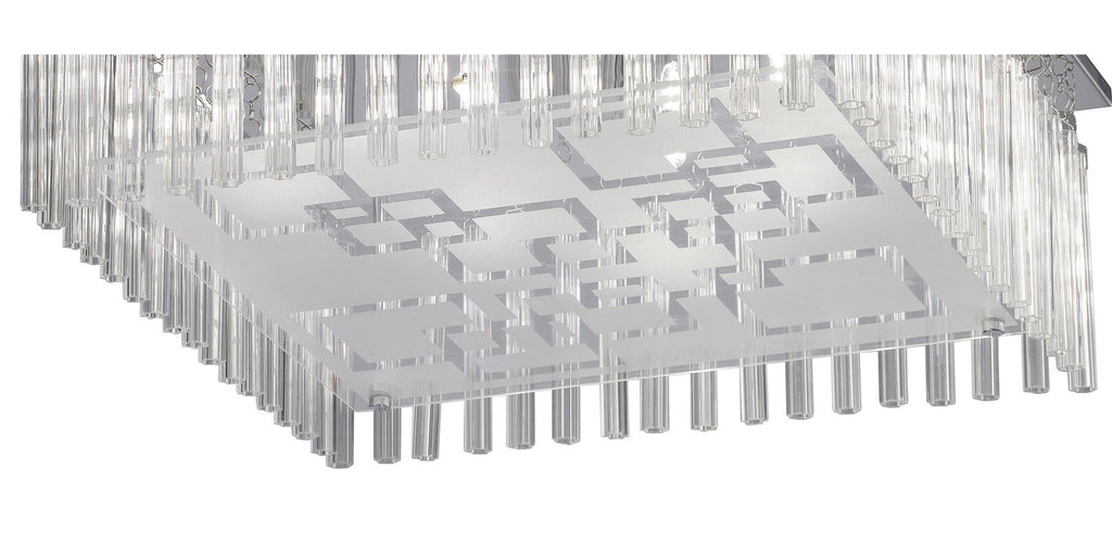 Diyas - Capella Large Square Ceiling - Luminosity Designs Ltd