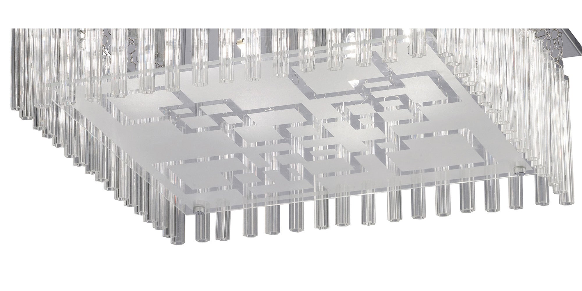 Diyas - Capella Large Square Ceiling - Luminosity Designs Ltd