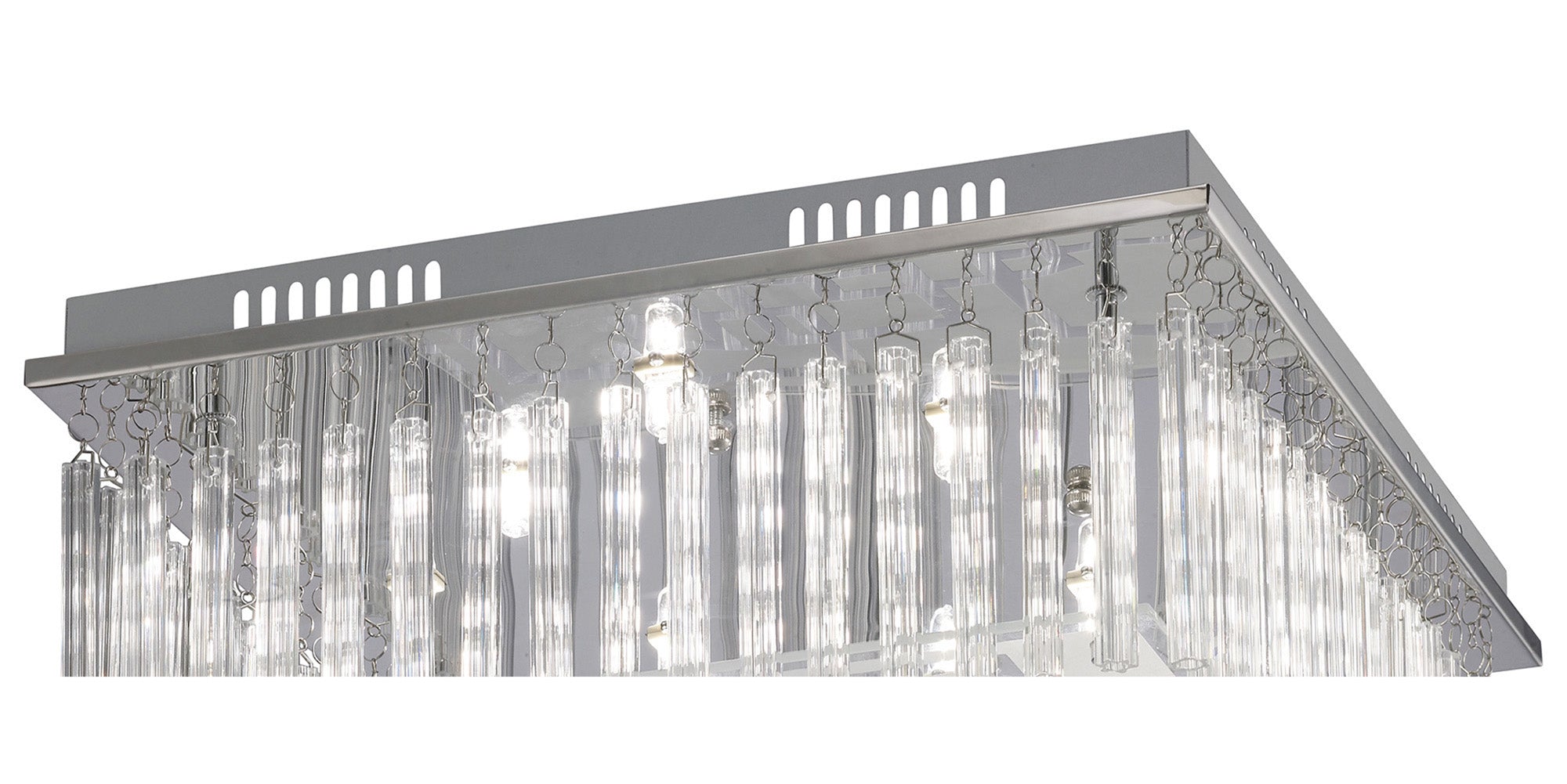 Diyas - Capella Large Square Ceiling - Luminosity Designs Ltd