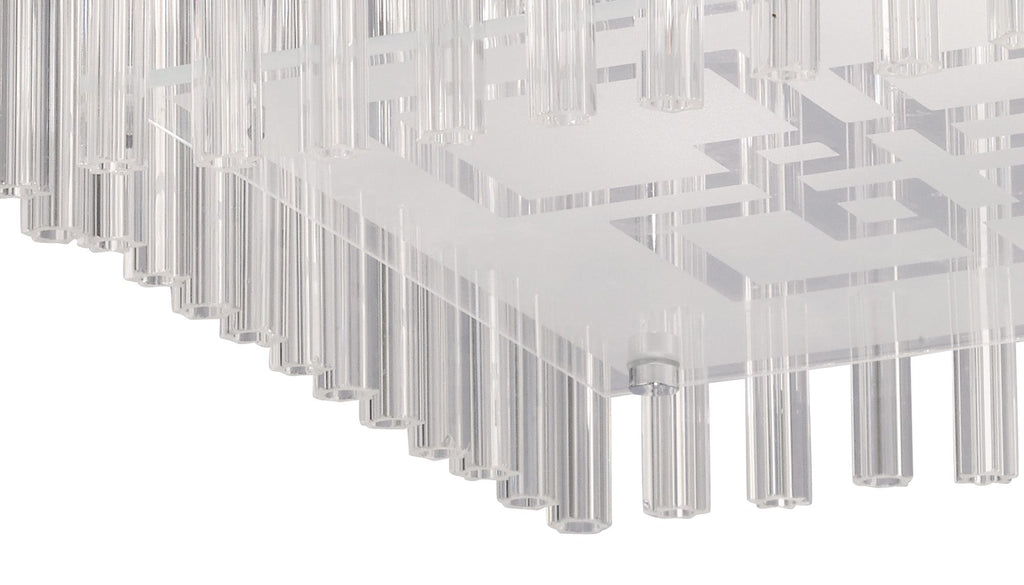 Diyas - Capella Square Small Ceiling - Luminosity Designs Ltd