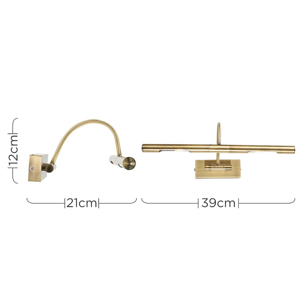 lse - Caprice Picture Light - Luminosity Designs Ltd