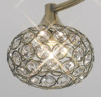 Diyas - Cara Medium Semi Fush Ceiling Light - Luminosity Designs Ltd