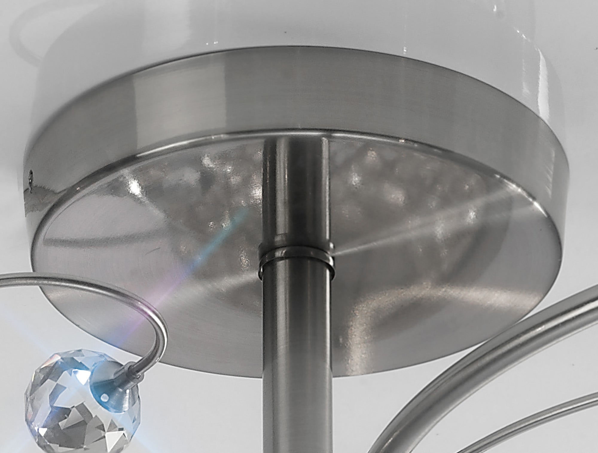 Diyas - Cara Medium Semi Fush Ceiling Light - Luminosity Designs Ltd