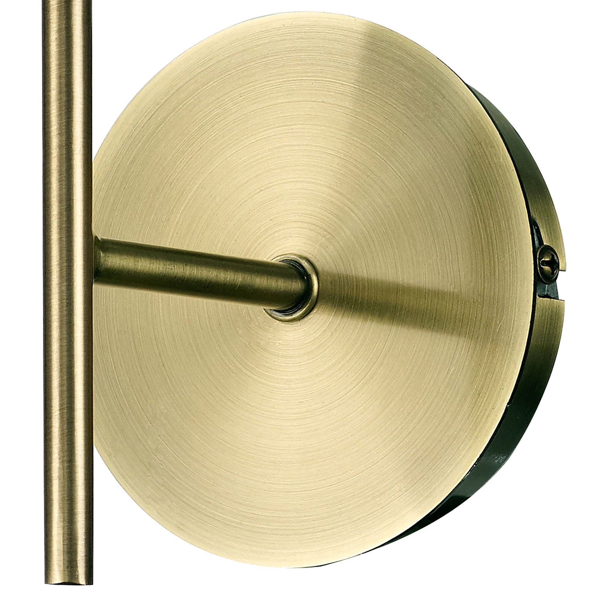 Deco - Carlton 1 Light Switched Wall Lamp Without Shade - Luminosity Designs Ltd