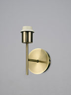 Deco - Carlton 1 Light Switched Wall Lamp Without Shade - Luminosity Designs Ltd