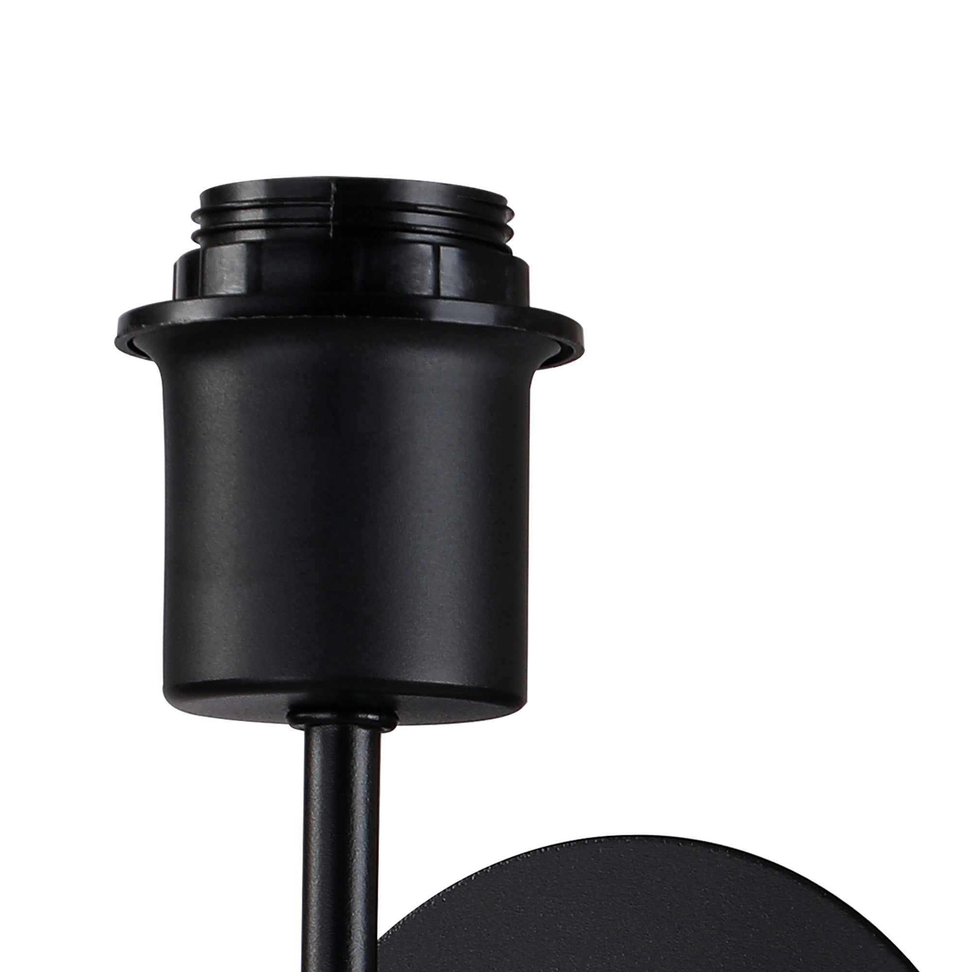 Deco - Carlton 1 Light Switched Wall Lamp Without Shade - Luminosity Designs Ltd