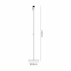 Deco - Carlton Floor Lamp Without Shade - Luminosity Designs Ltd