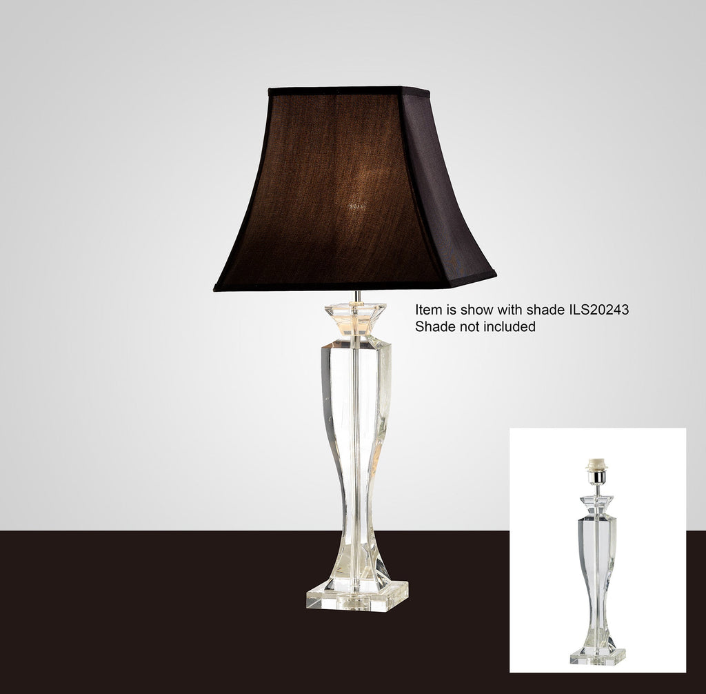 Diyas - Carmela Crystal Table Lamp - Luminosity Designs Ltd