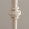 Luminosity Designs Ltd - Carnaby Traditional Floor Lamp With 35cm Ripple Shade and Bulb - Luminosity Designs Ltd