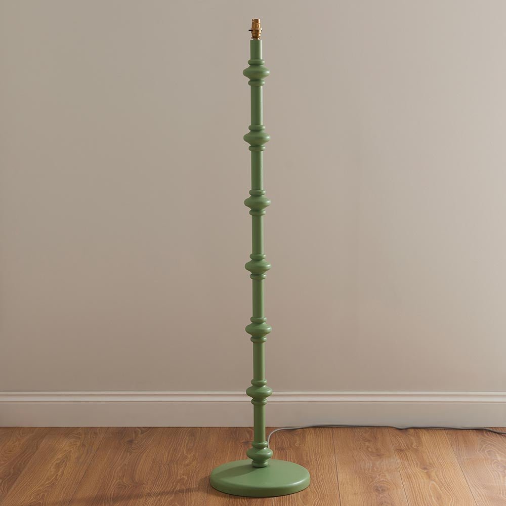 Endon - Carnaby Traditional Wooden Floor Lamp - Luminosity Designs Ltd