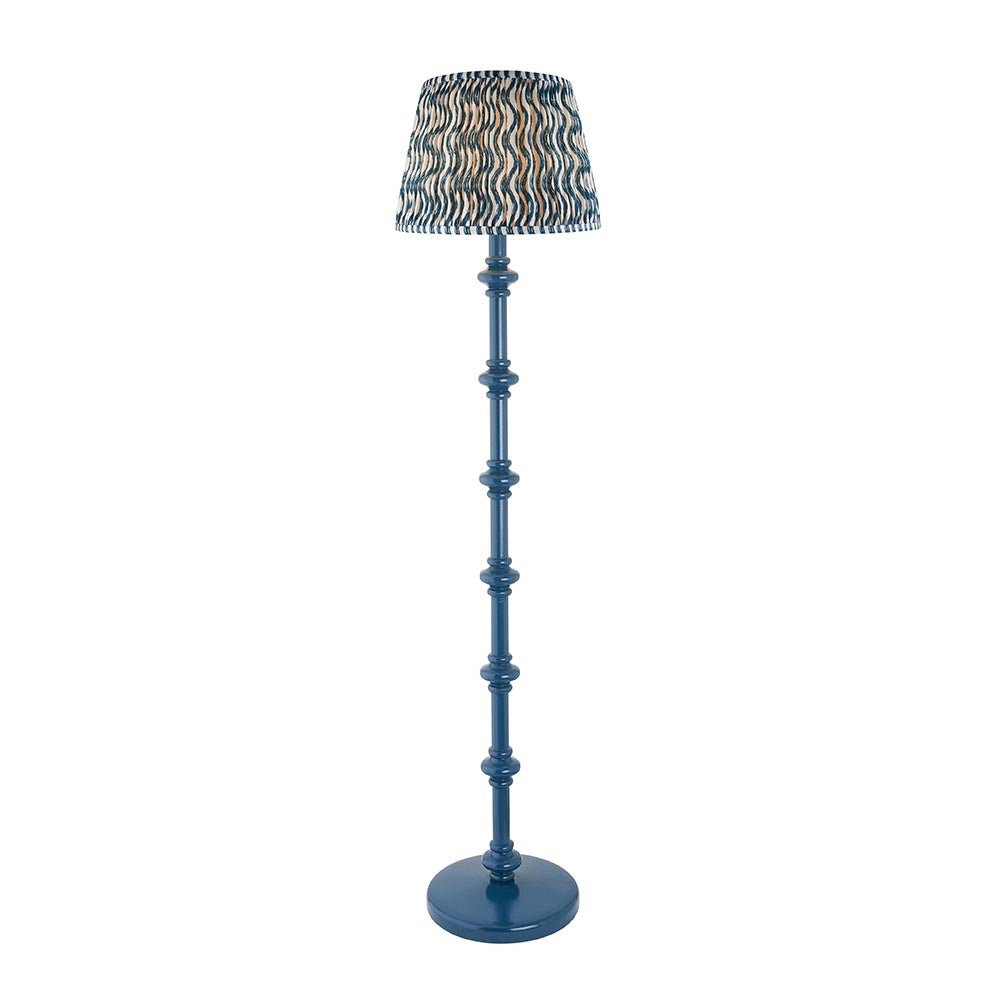 Endon - Carnaby Traditional Wooden Floor Lamp - Luminosity Designs Ltd