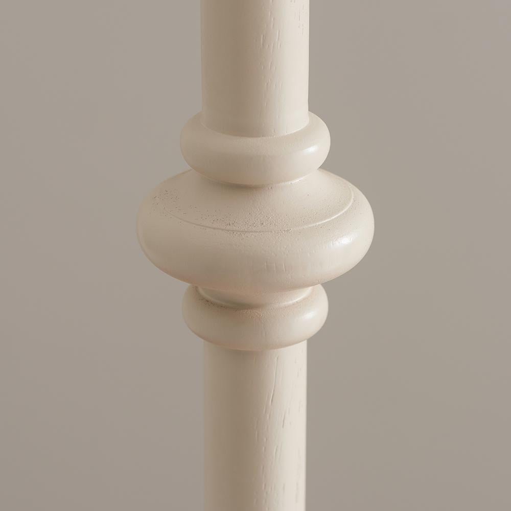 Endon - Carnaby Traditional Wooden Floor Lamp - Luminosity Designs Ltd