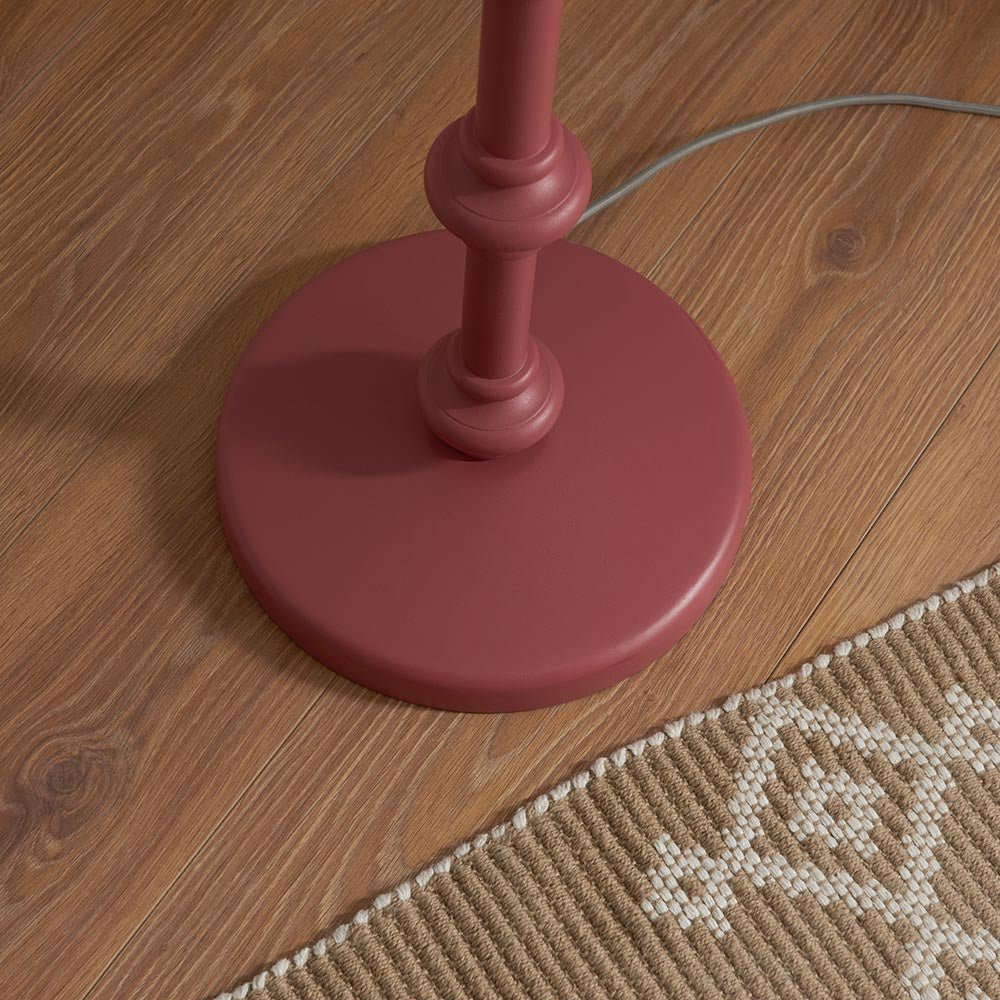 Endon - Carnaby Traditional Wooden Floor Lamp - Luminosity Designs Ltd