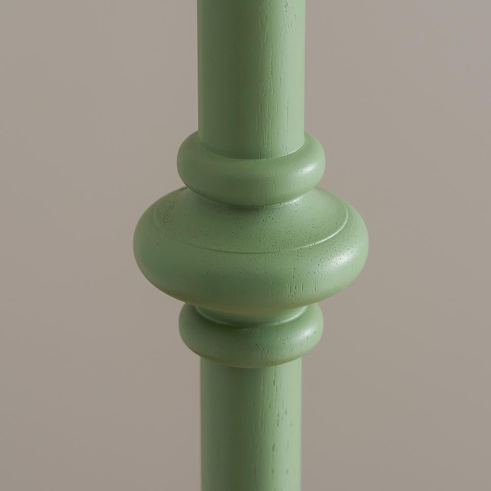 Endon - Carnaby Traditional Wooden Floor Lamp - Luminosity Designs Ltd