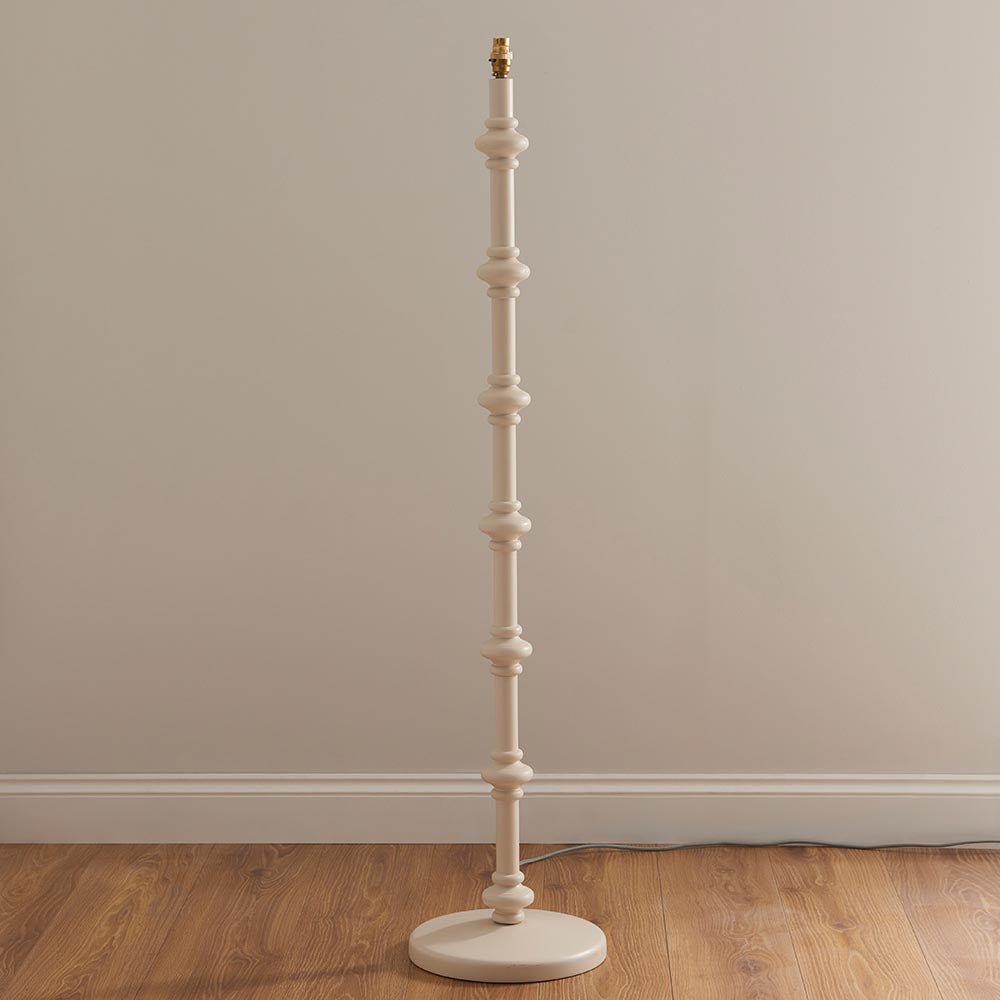 Endon - Carnaby Traditional Wooden Floor Lamp - Luminosity Designs Ltd