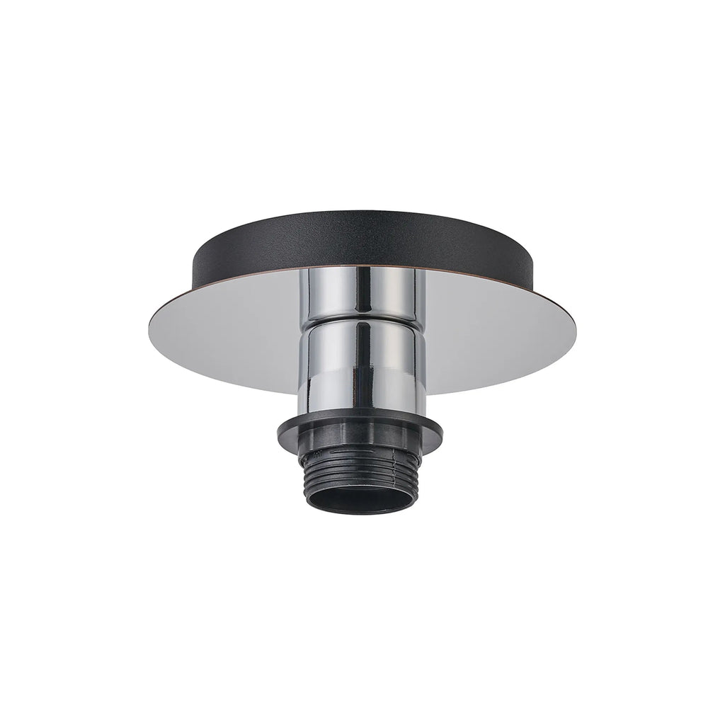 Deco - Carrie 1 Light E27 Universal Flush Ceiling Fitting, Suitable For A Vast Selection Of Shades - Luminosity Designs Ltd