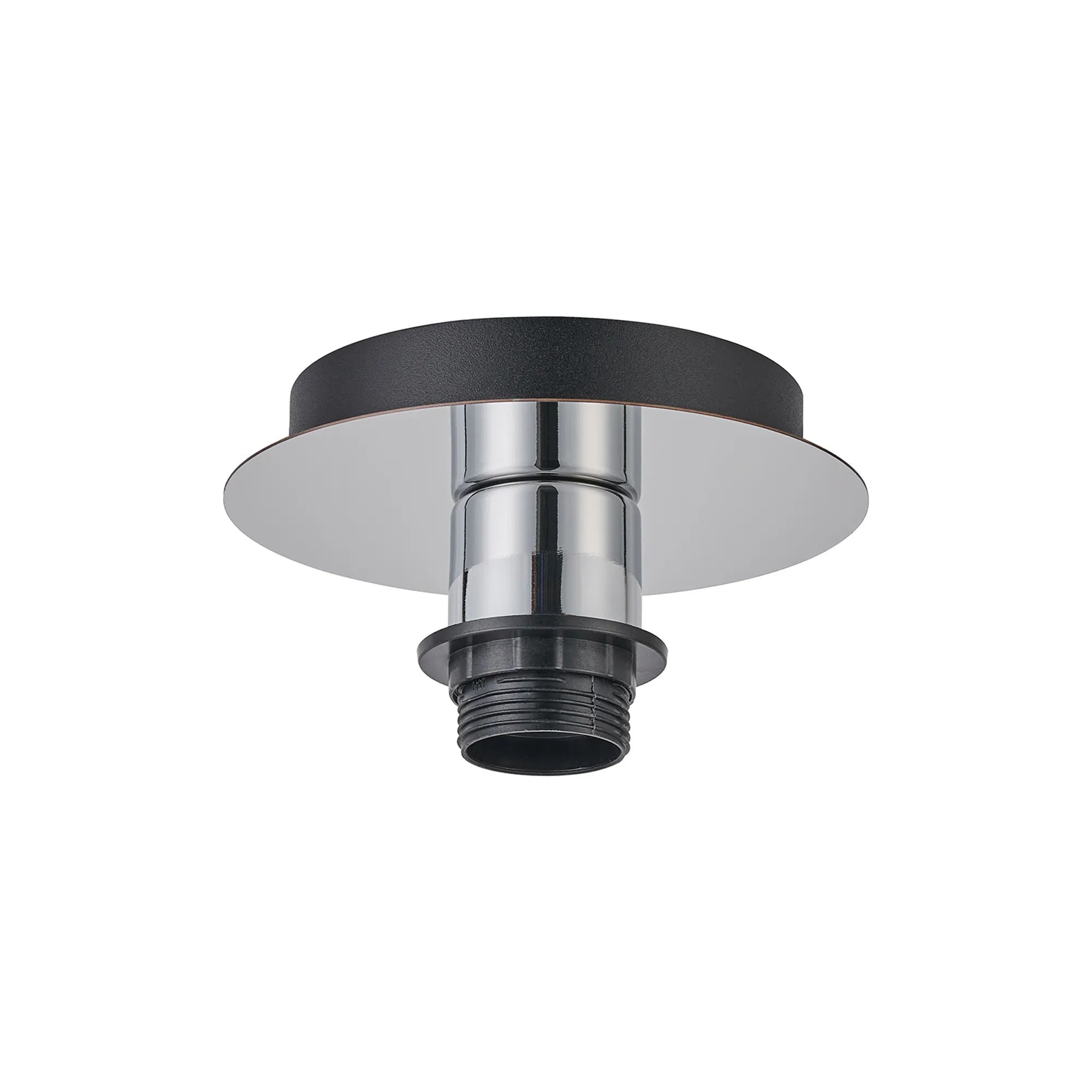 Deco - Carrie 1 Light E27 Universal Flush Ceiling Fitting, Suitable For A Vast Selection Of Shades - Luminosity Designs Ltd