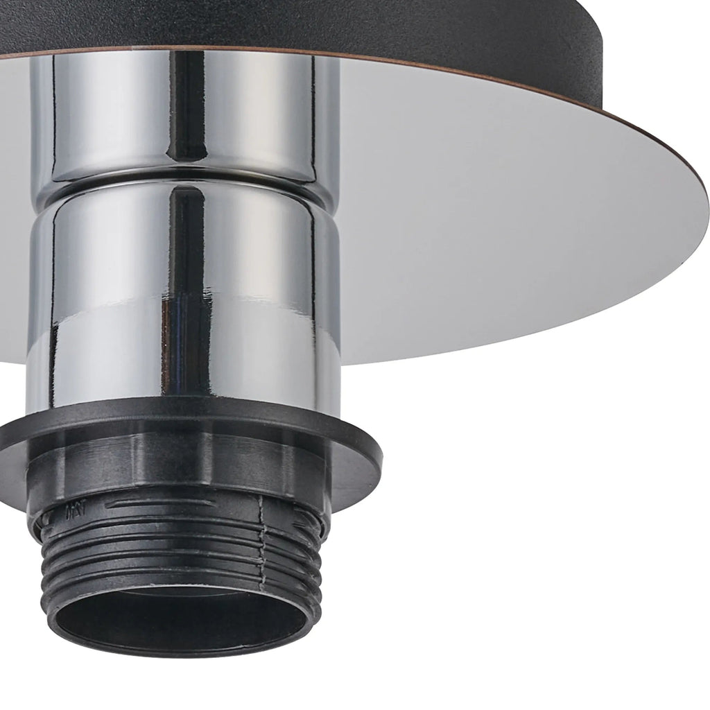 Deco - Carrie 1 Light E27 Universal Flush Ceiling Fitting, Suitable For A Vast Selection Of Shades - Luminosity Designs Ltd