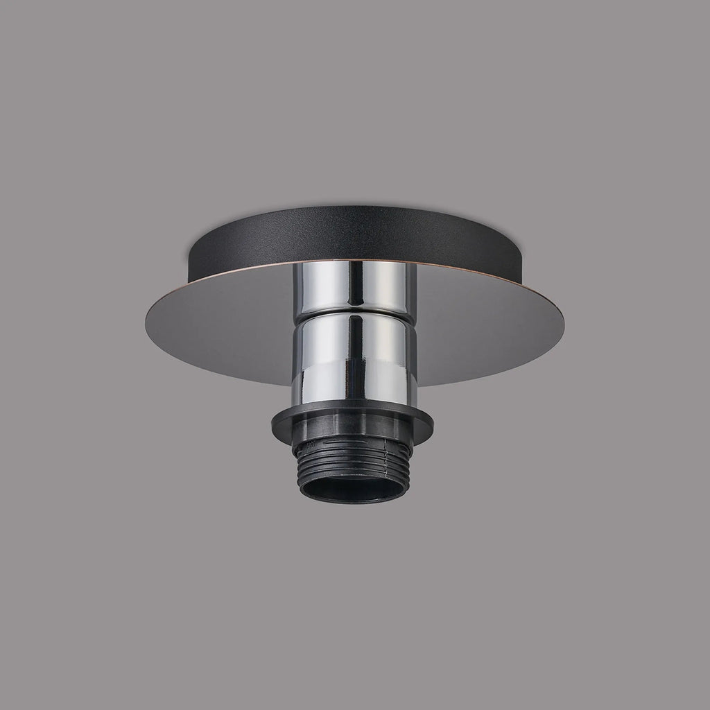 Deco - Carrie 15cm 1 Light Round E27 Universal Ceiling Light (FRAME ONLY), Suitable For A Vast Selection Of Shades - Luminosity Designs Ltd