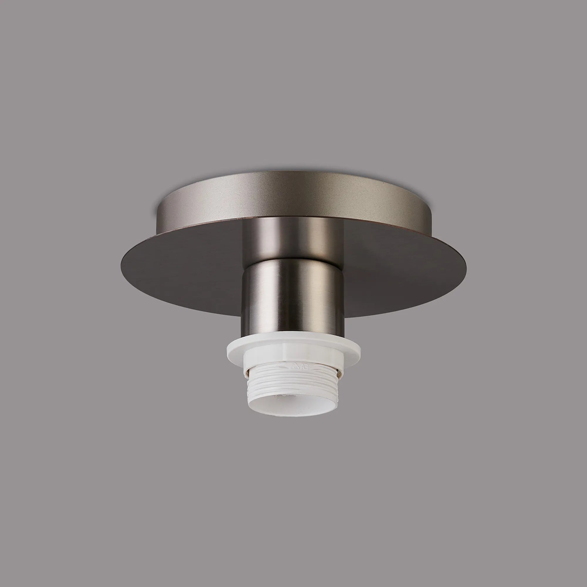Deco - Carrie 15cm 1 Light Round E27 Universal Ceiling Light (FRAME ONLY), Suitable For A Vast Selection Of Shades - Luminosity Designs Ltd