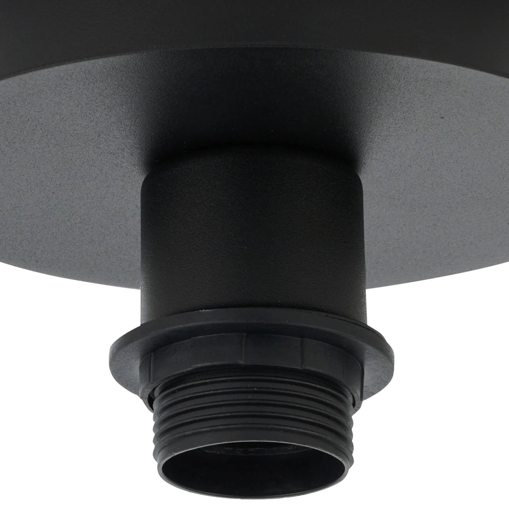Deco - Carrie 15cm 1 Light Round E27 Universal Ceiling Light (FRAME ONLY), Suitable For A Vast Selection Of Shades - Luminosity Designs Ltd