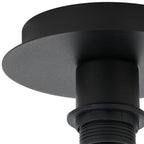 Deco - Carrie 15cm 1 Light Round E27 Universal Ceiling Light (FRAME ONLY), Suitable For A Vast Selection Of Shades - Luminosity Designs Ltd
