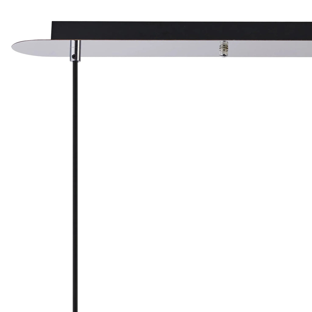 Deco - Carrie 4 Light Linear E27 Universal Bar Pendant (FRAME ONLY), Suitable For A Vast Selection Of Shades - Luminosity Designs Ltd