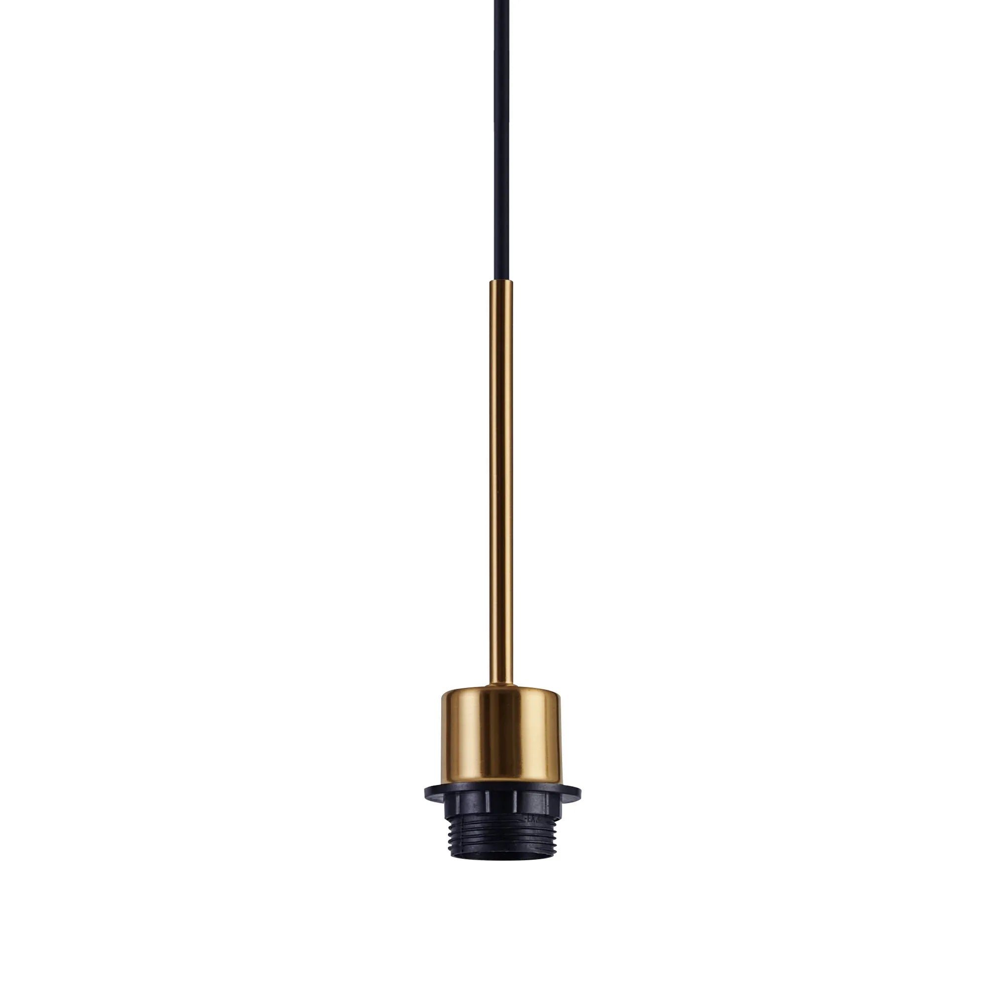 Deco - Carrie 4 Light Linear E27 Universal Bar Pendant (FRAME ONLY), Suitable For A Vast Selection Of Shades - Luminosity Designs Ltd