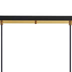 Deco - Carrie 4 Light Linear E27 Universal Bar Pendant (FRAME ONLY), Suitable For A Vast Selection Of Shades - Luminosity Designs Ltd