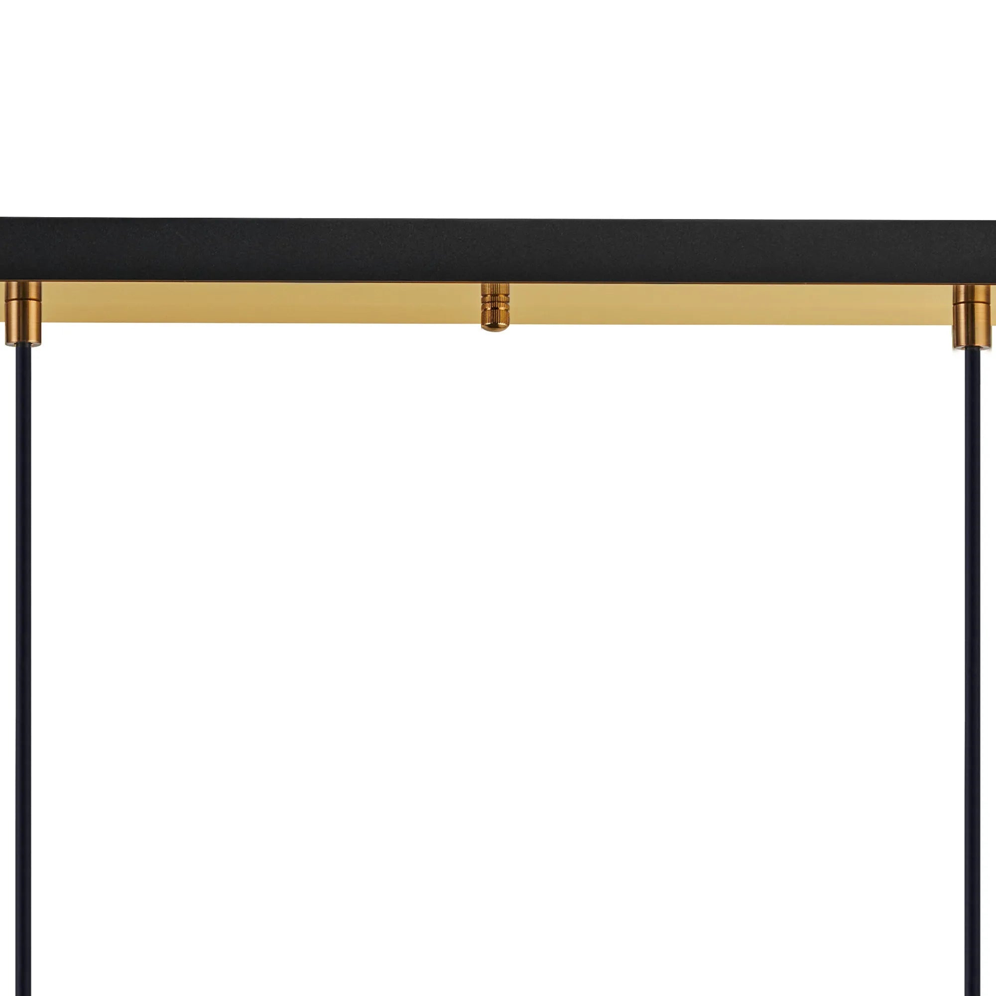 Deco - Carrie 4 Light Linear E27 Universal Bar Pendant (FRAME ONLY), Suitable For A Vast Selection Of Shades - Luminosity Designs Ltd