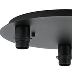 Deco - Carrie 40cm 3 Light Round E27 Universal Ceiling (FRAME ONLY), Suitable For A Vast Selection Of Shades - Luminosity Designs Ltd