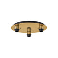 Deco - Carrie 40cm 3 Light Round E27 Universal Ceiling (FRAME ONLY), Suitable For A Vast Selection Of Shades - Luminosity Designs Ltd