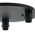 Deco - Carrie 40cm 3 Light Round E27 Universal Ceiling (FRAME ONLY), Suitable For A Vast Selection Of Shades - Luminosity Designs Ltd