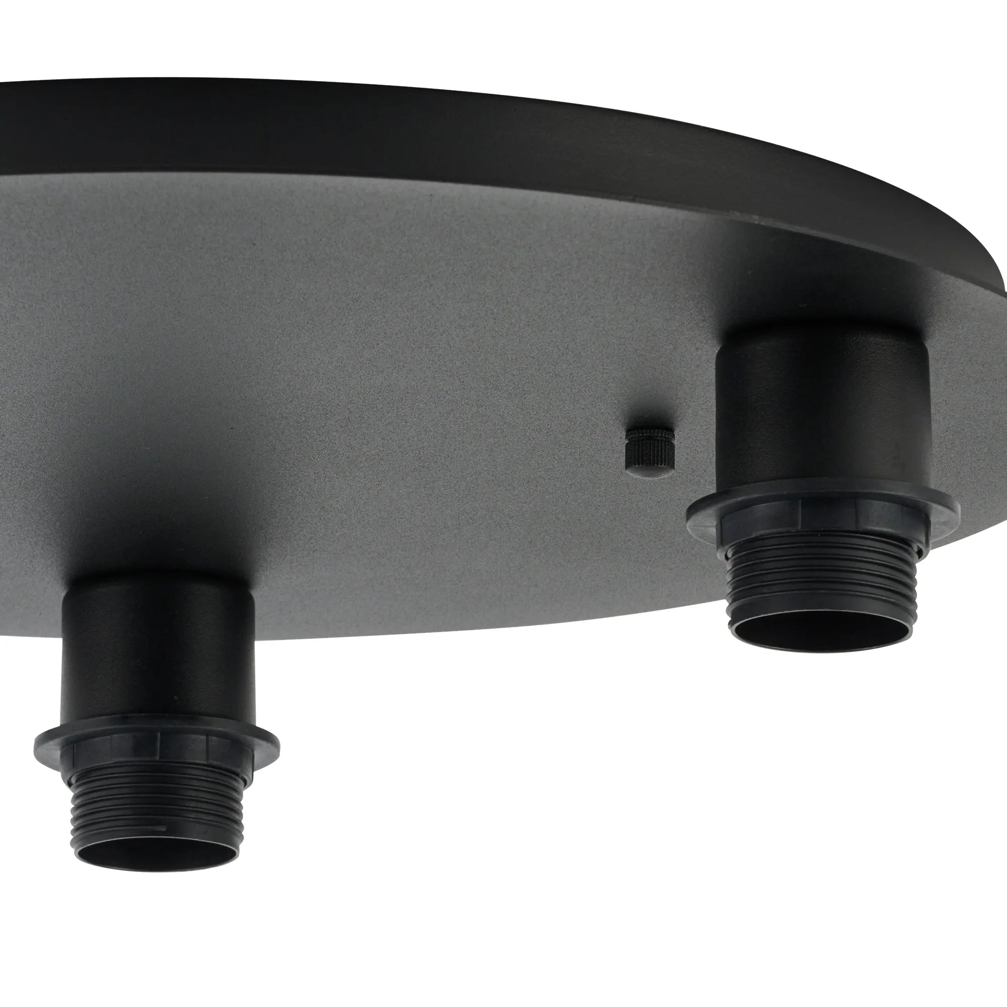 Deco - Carrie 40cm 3 Light Round E27 Universal Ceiling (FRAME ONLY), Suitable For A Vast Selection Of Shades - Luminosity Designs Ltd
