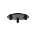 Deco - Carrie 40cm 3 Light Round E27 Universal Ceiling (FRAME ONLY), Suitable For A Vast Selection Of Shades - Luminosity Designs Ltd