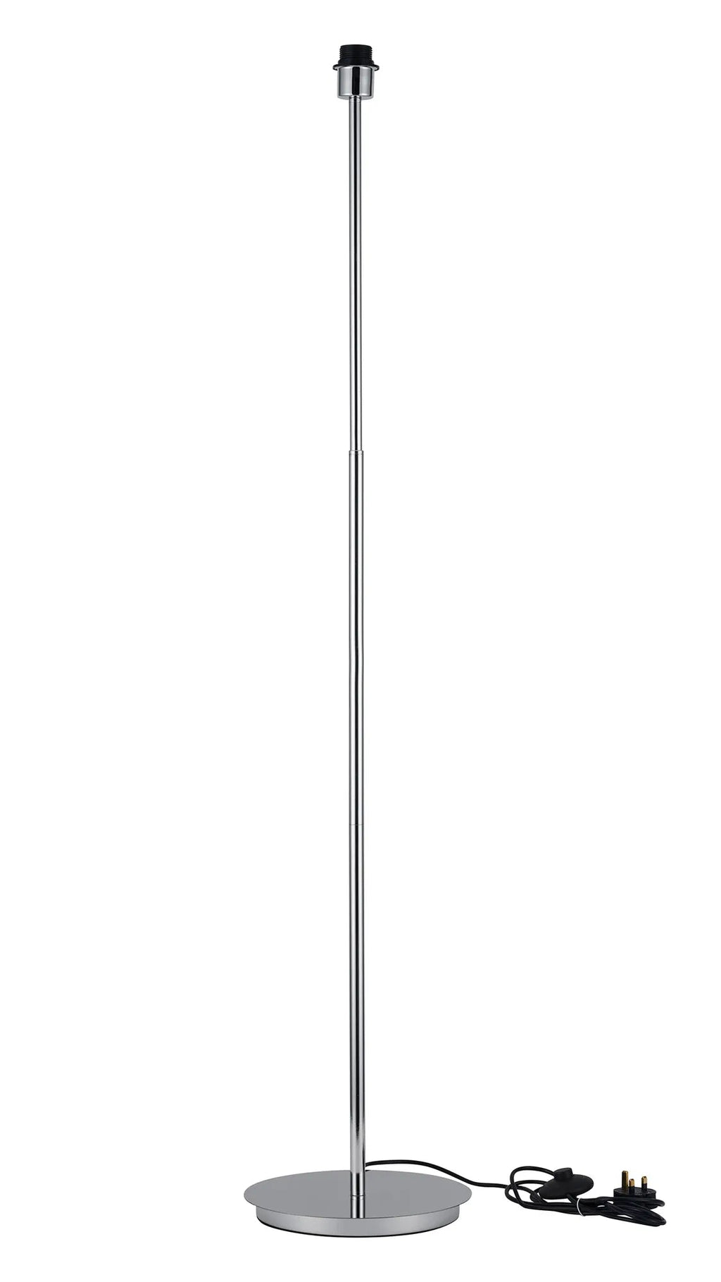 Deco - Carrie E27 Universal Floor Lamp, Suitable For A Vast Selection Of Shades - Luminosity Designs Ltd