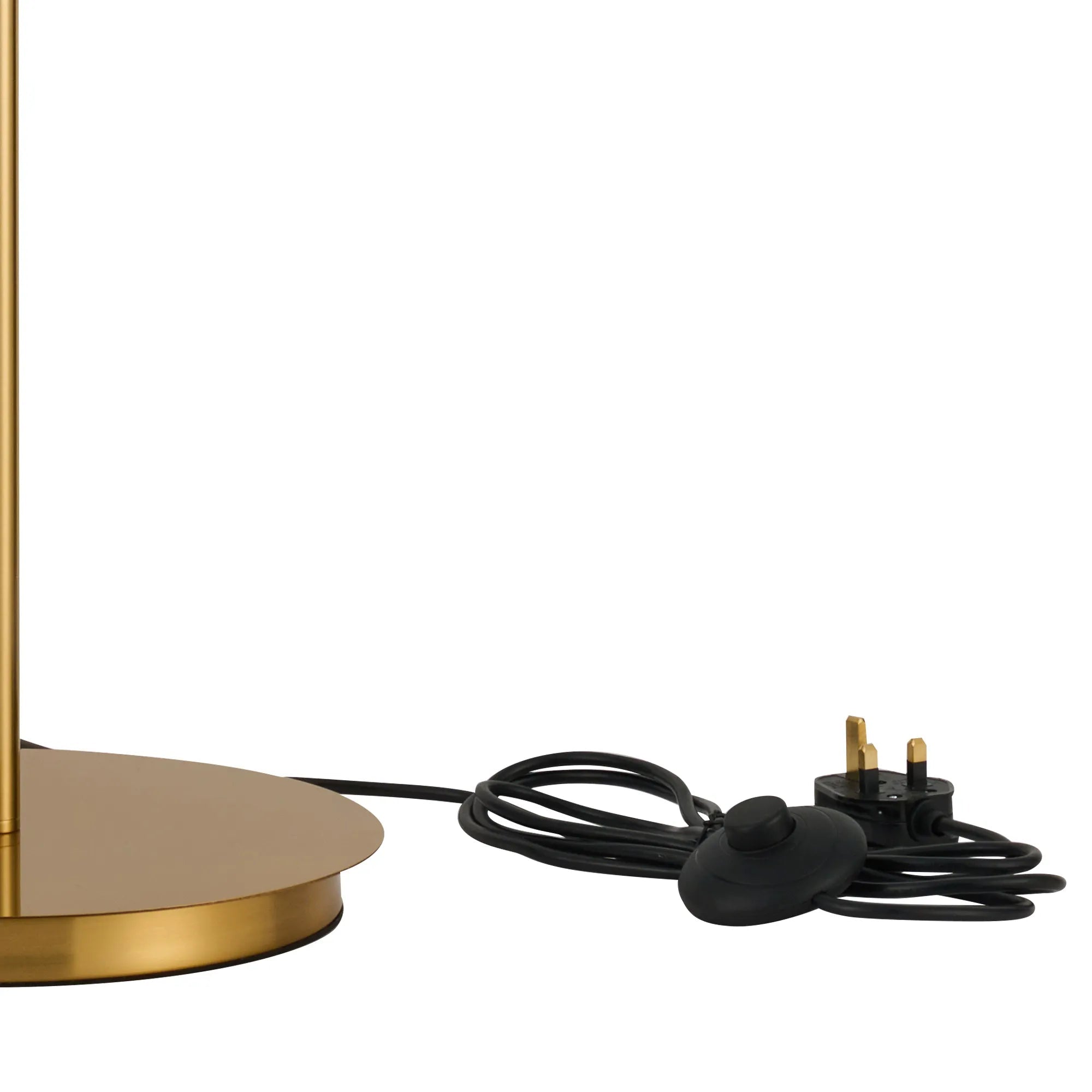 Deco - Carrie E27 Universal Floor Lamp, Suitable For A Vast Selection Of Shades - Luminosity Designs Ltd