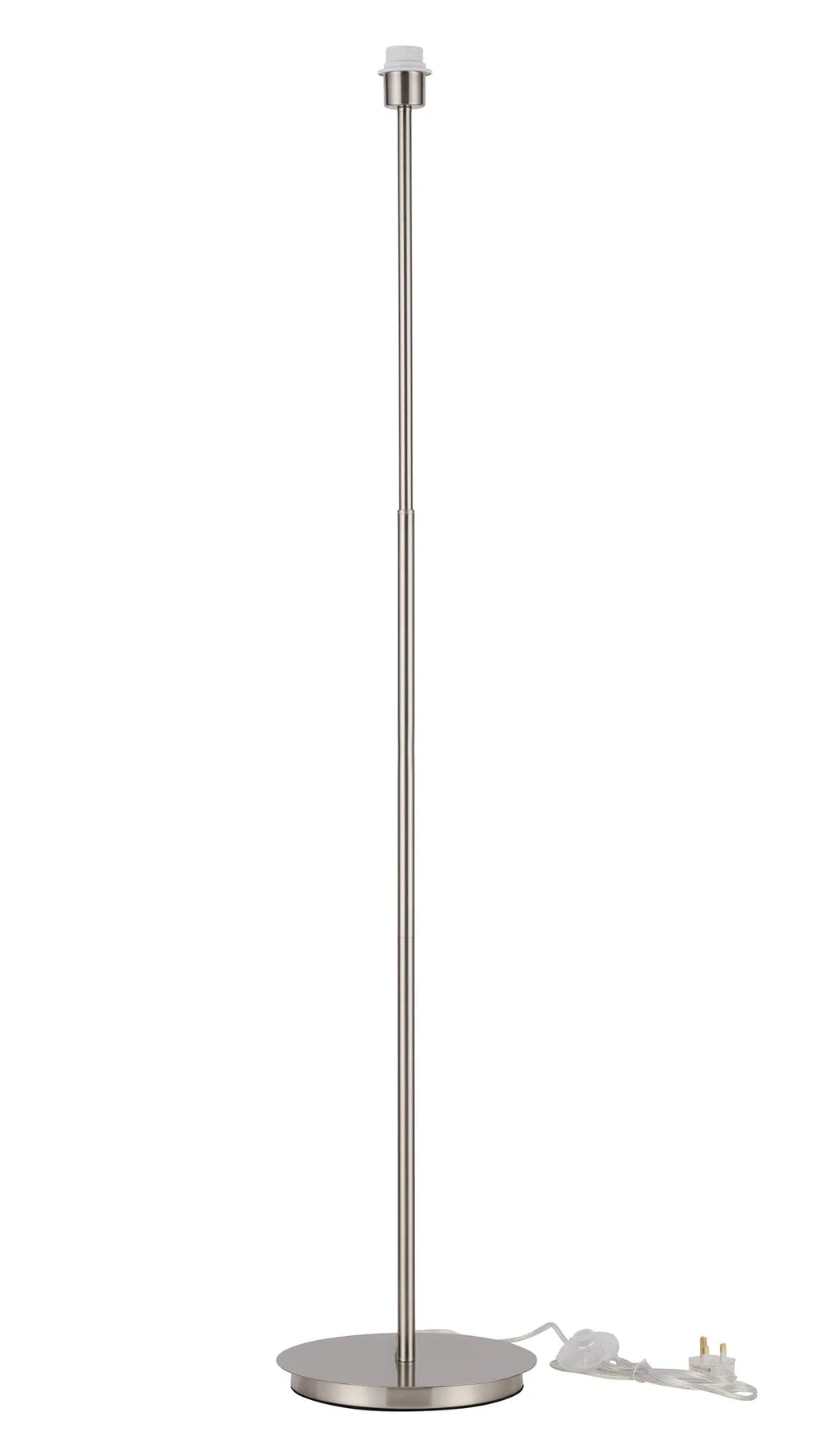 Deco - Carrie E27 Universal Floor Lamp, Suitable For A Vast Selection Of Shades - Luminosity Designs Ltd