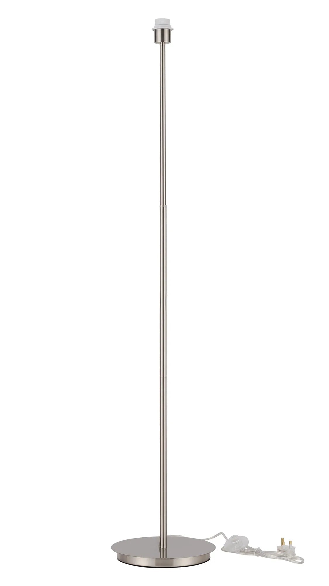Deco - Carrie E27 Universal Floor Lamp, Suitable For A Vast Selection Of Shades - Luminosity Designs Ltd
