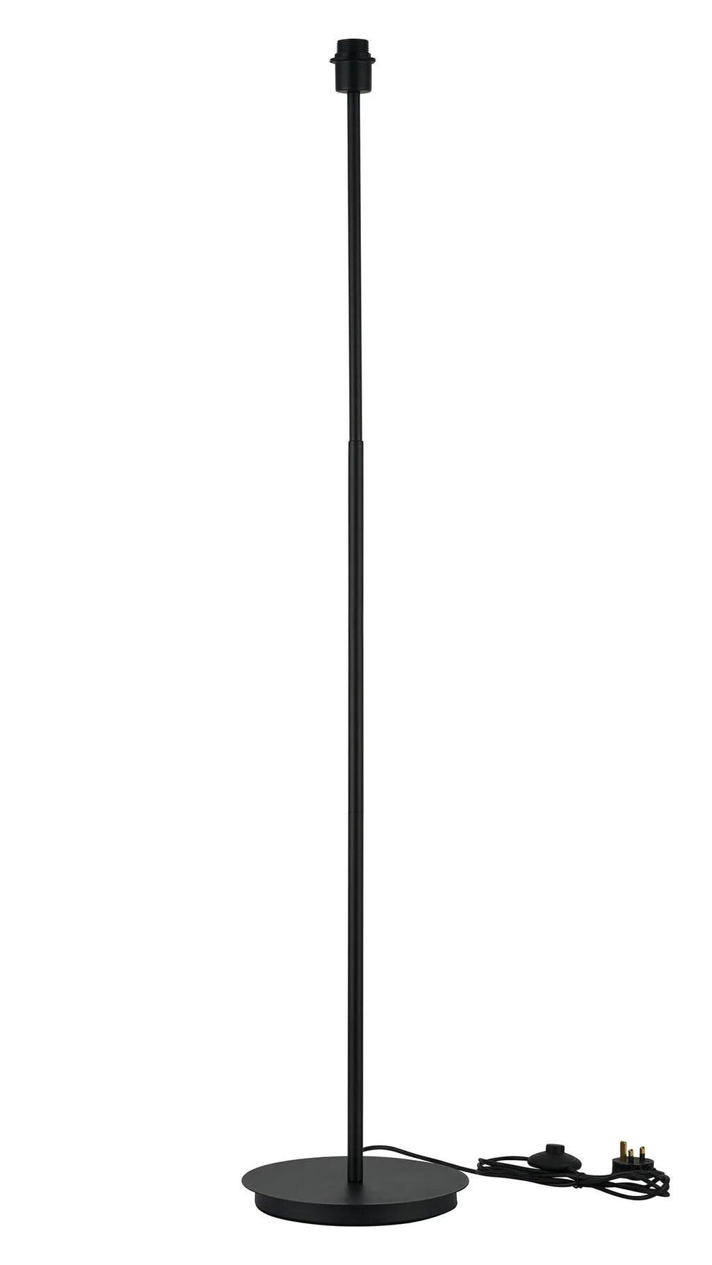 Deco - Carrie E27 Universal Floor Lamp, Suitable For A Vast Selection Of Shades - Luminosity Designs Ltd