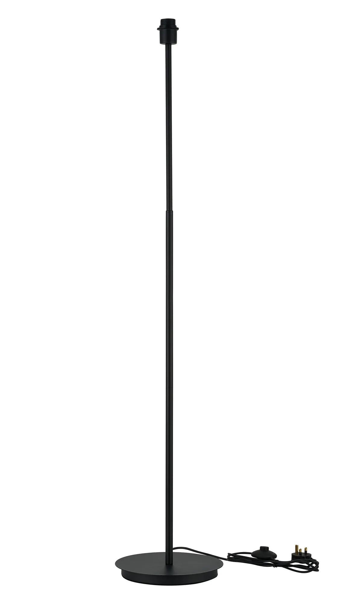 Deco - Carrie E27 Universal Floor Lamp, Suitable For A Vast Selection Of Shades - Luminosity Designs Ltd