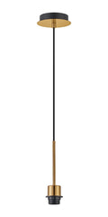 Deco - Carrie E27 Universal Single Pendant, Suitable For A Vast Selection Of Shades - Luminosity Designs Ltd