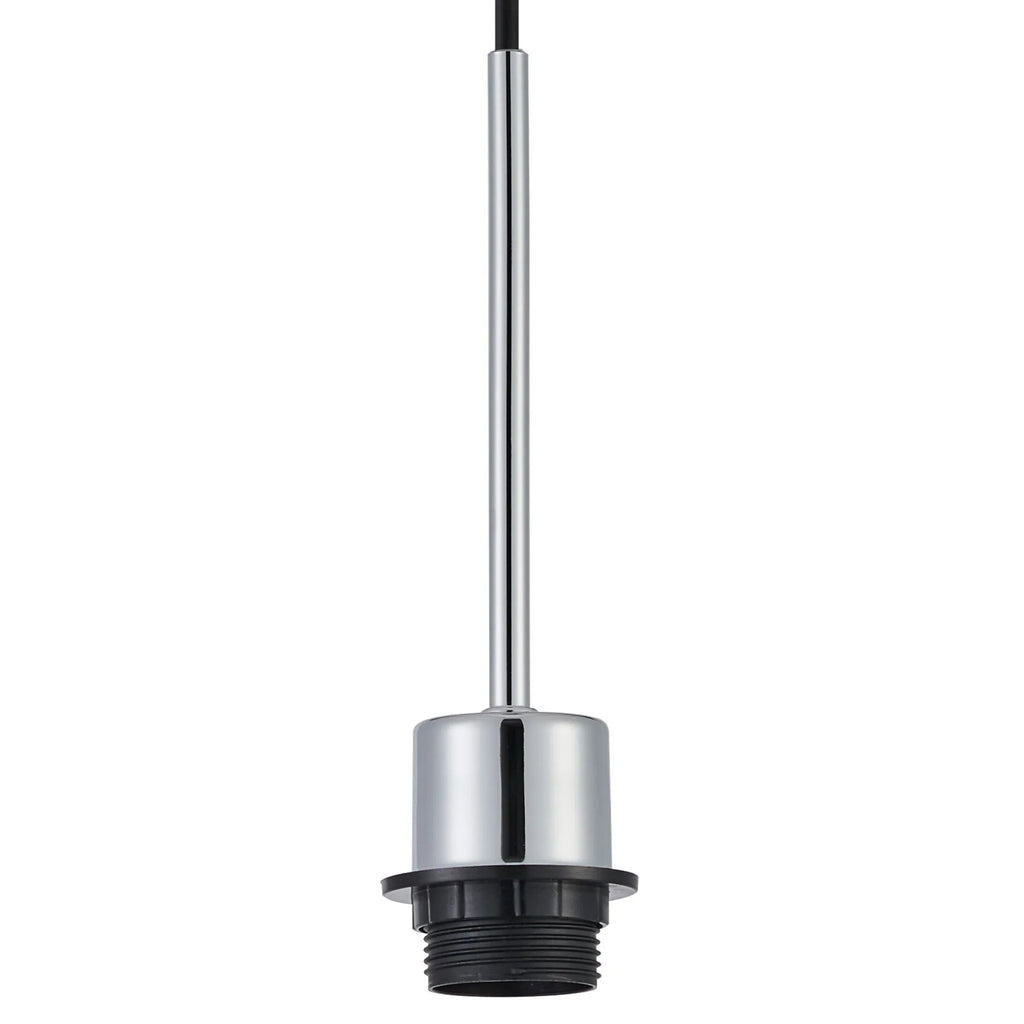 Deco - Carrie E27 Universal Single Pendant, Suitable For A Vast Selection Of Shades - Luminosity Designs Ltd