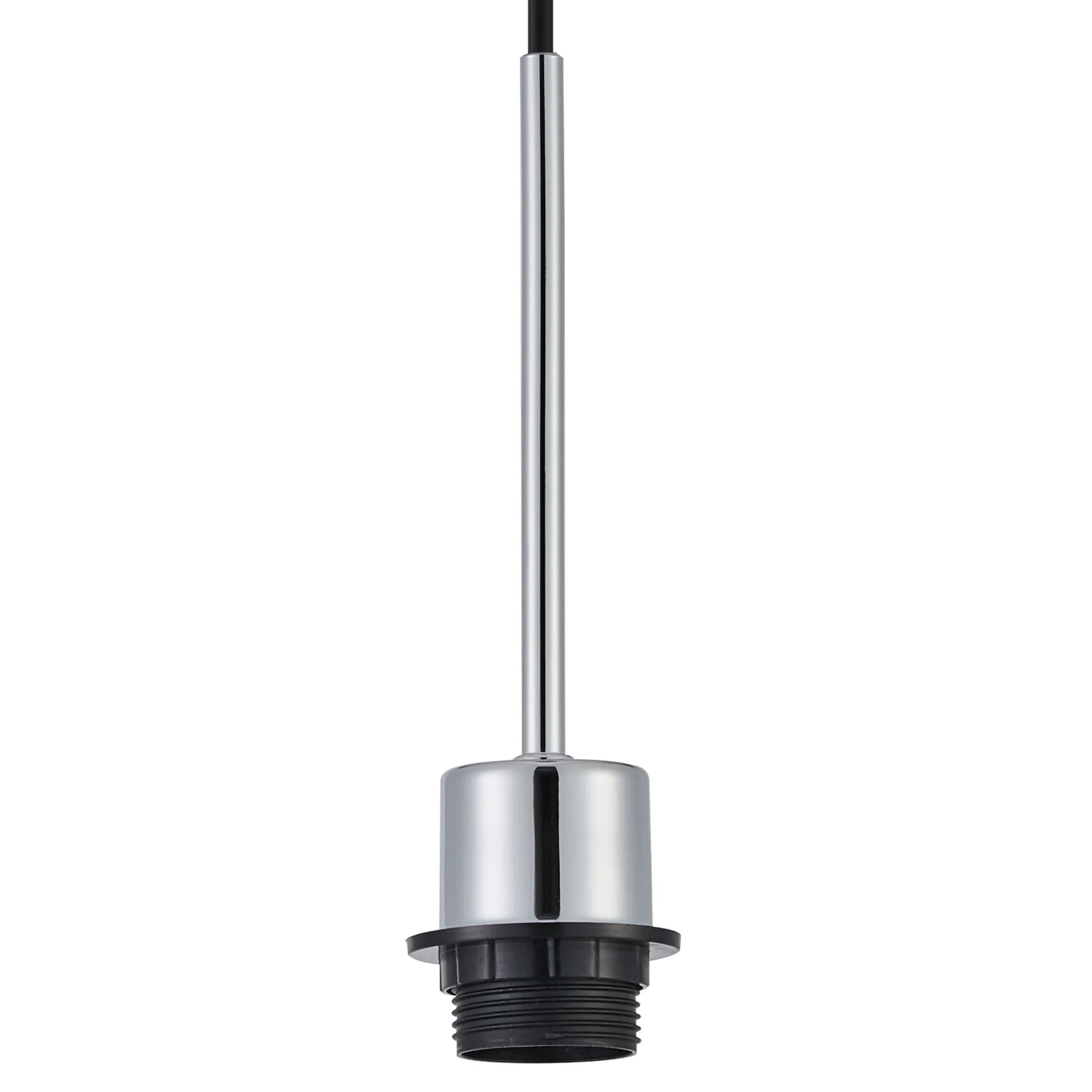 Deco - Carrie E27 Universal Single Pendant, Suitable For A Vast Selection Of Shades - Luminosity Designs Ltd
