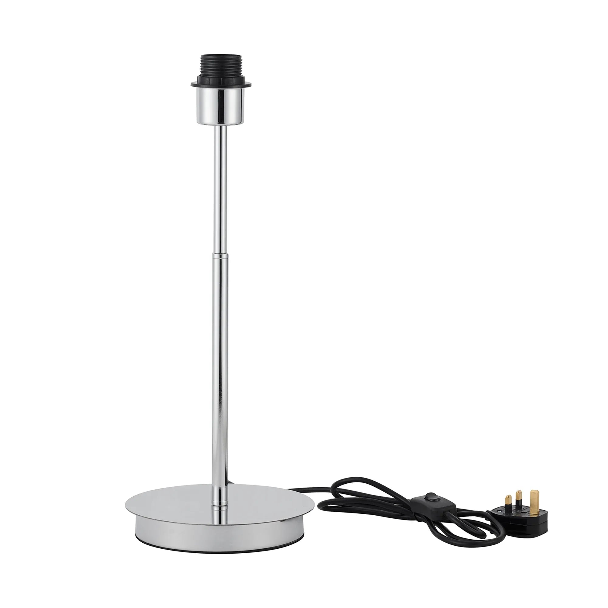 Deco - Carrie E27 Universal Table Lamp, Suitable For A Vast Selection Of Shades - Luminosity Designs Ltd