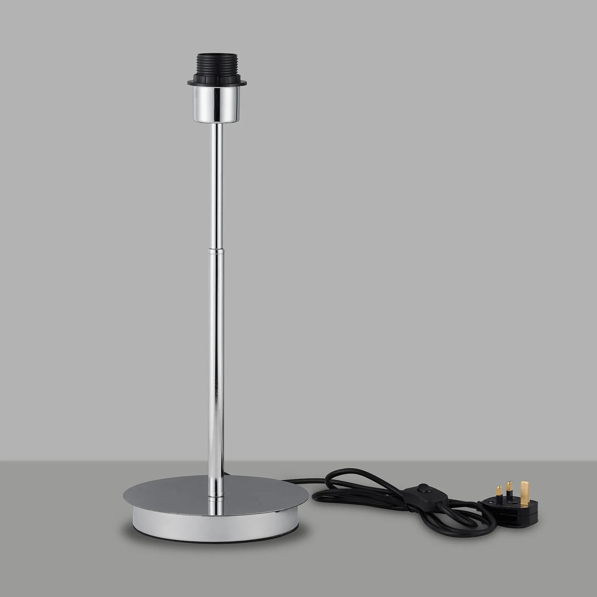 Deco - Carrie E27 Universal Table Lamp, Suitable For A Vast Selection Of Shades - Luminosity Designs Ltd