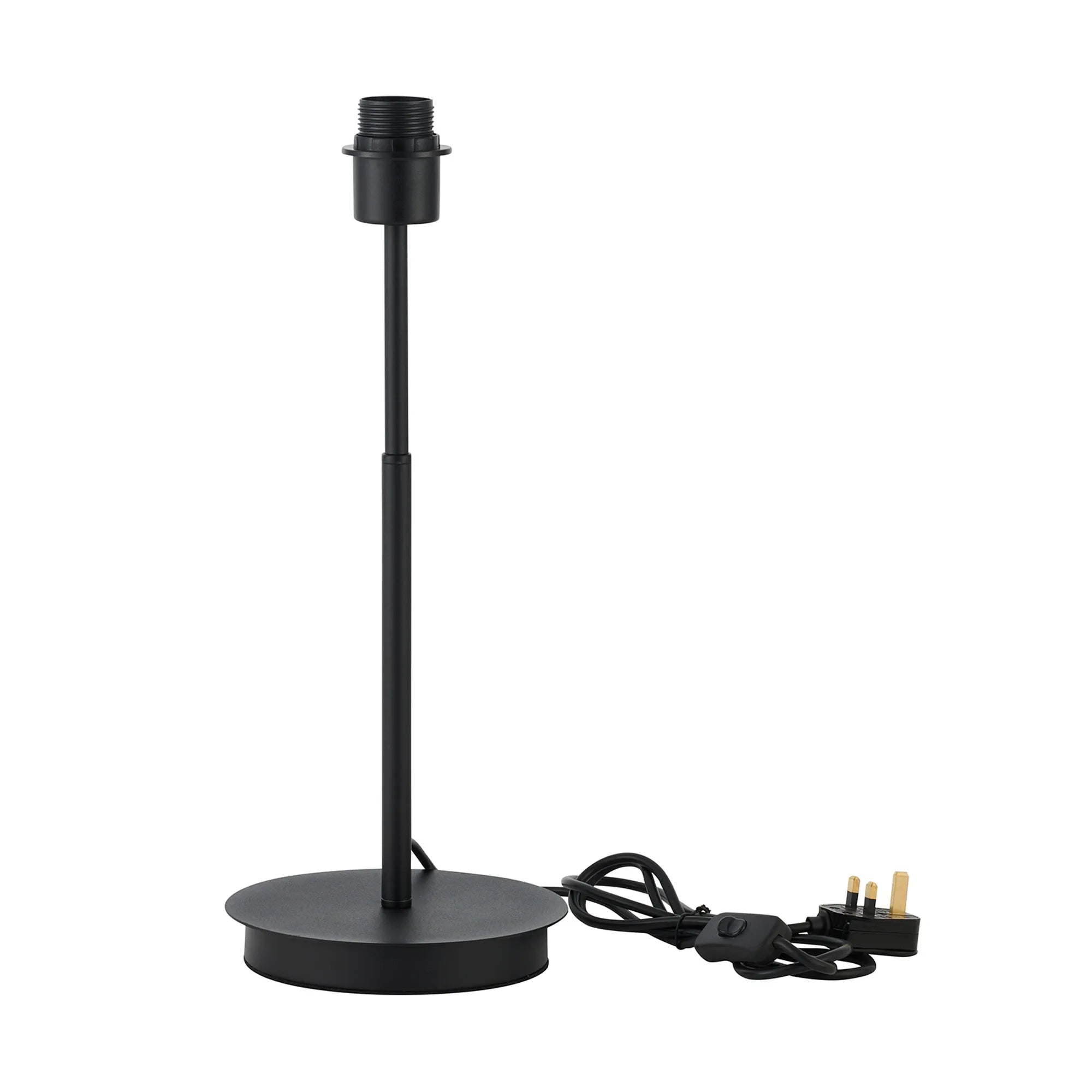 Deco - Carrie E27 Universal Table Lamp, Suitable For A Vast Selection Of Shades - Luminosity Designs Ltd