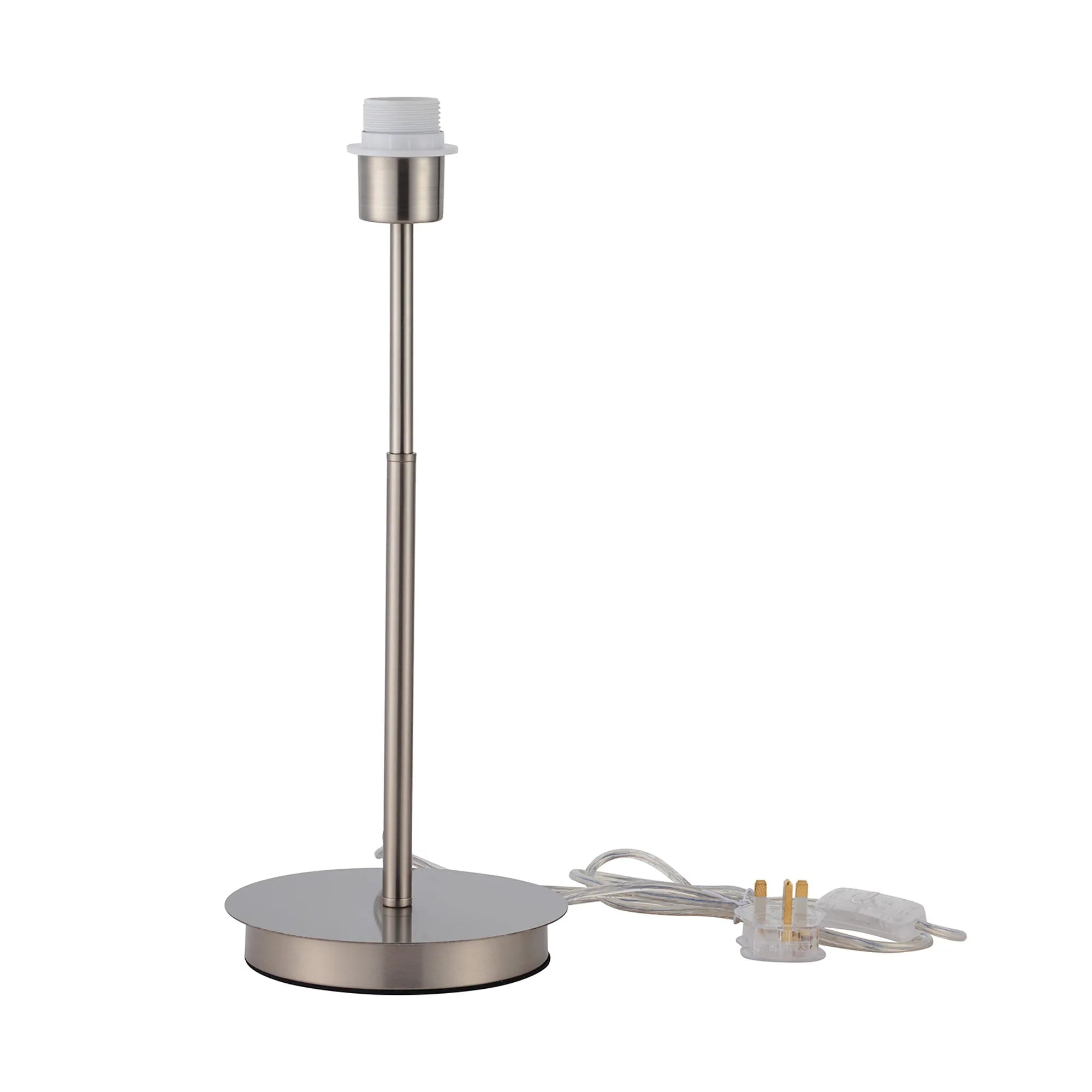 Deco - Carrie E27 Universal Table Lamp, Suitable For A Vast Selection Of Shades - Luminosity Designs Ltd